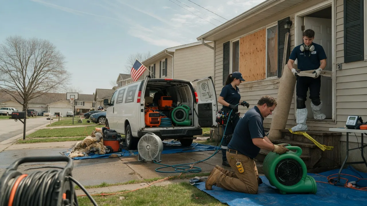 Water Damage Restoration in Albion, IA near me